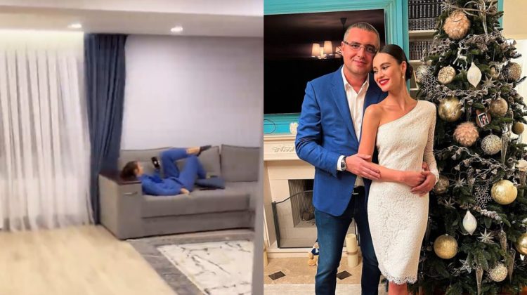 VIDEO S-au despărțit, dar sunt împreună… de la distanță? „Așa-i cu dragostea asta” între Nina Crețu și Renato Usatîi