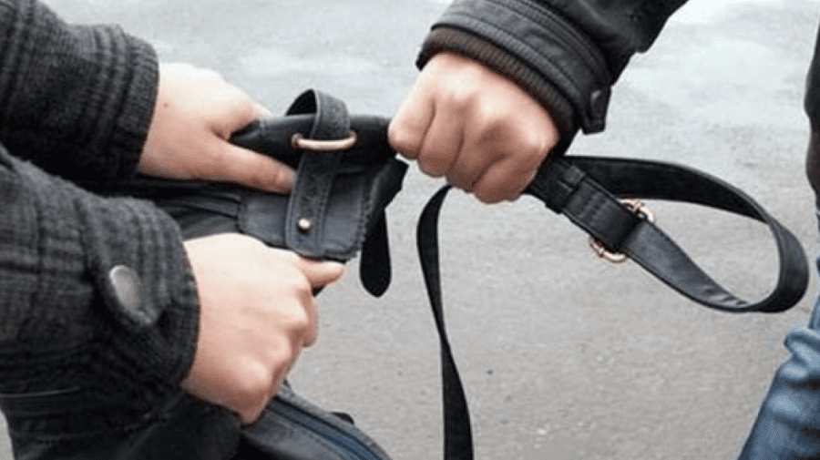 VIDEO Jefuiau oamenii în stânga și-n dreapta! Doi indivizi au fost reținuți și sunt cercetați penal