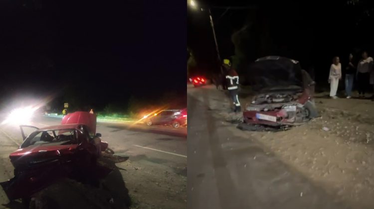 Accident în lanț cu implicarea a trei mașini la Ialoveni