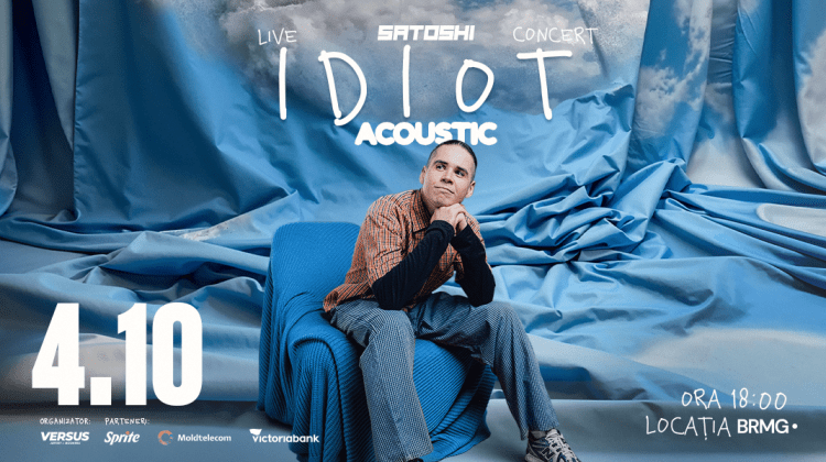 SATOSHI – Concert acustic la Chișinău pe 4 octombrie