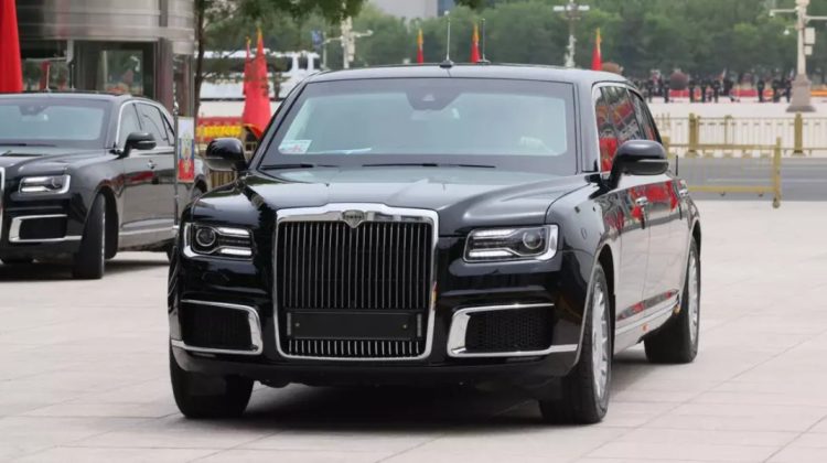Limuzina blindată a lui Putin i-a impresionat pe ceilalți dictatori în China: cât costă modelul Aurus Senat