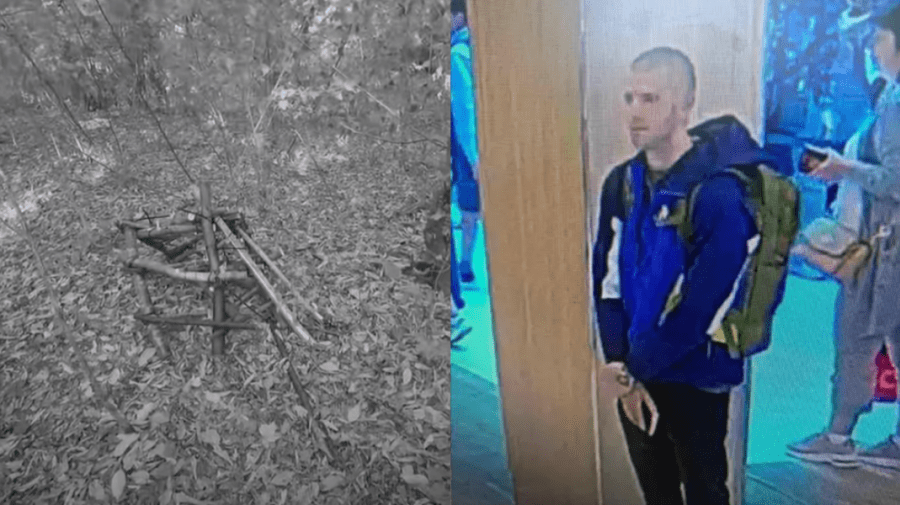 VIDEO Scaunul din crengi pe care zăcea corpul neînsuflețit al fiului primarului din Cotiujenii Mici, lăsat în pădure