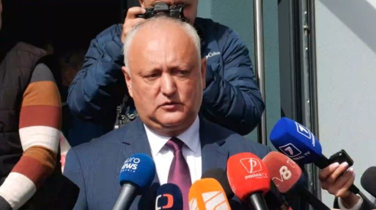 VIDEO Igor Dodon susține că opoziția are victoria asigurată: Am votat pentru revenirea la normalitate