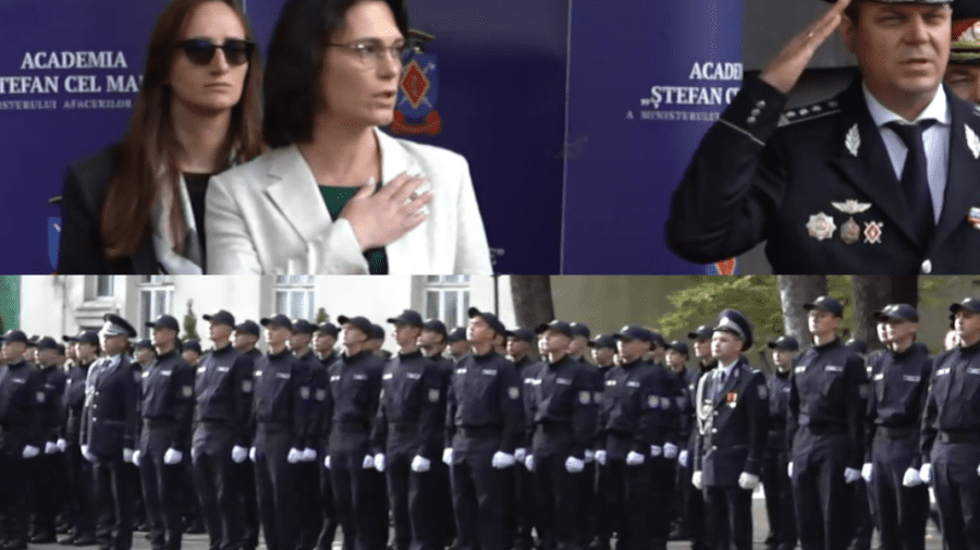 Jurământ la Academia „Ștefan cel Mare”. Ministra de Interne: „Viitorul securității noastre se află în mâinile voastre”