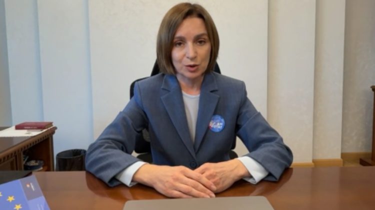 VIDEO Maia Sandu către cetățeni: Haideți să demonstrăm că noi suntem mai puternici decât banii lor murdari