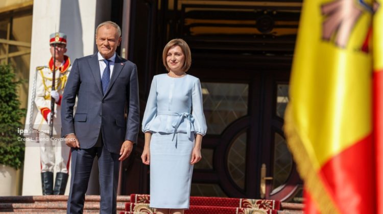 Maia Sandu condamnă încălcarea spațiului aerian al Poloniei