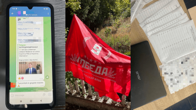 La Soroca, au fost ridicate probe despre coruperea alegătorilor și materiale cu simboluri ale grupării „ȘOR”