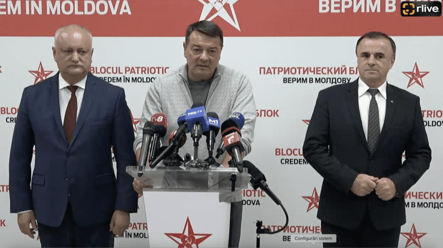 Starîș, rugat de un jurnalist să vorbească româna. Dodon: Din afara țării cred că controlează situația în Moldova