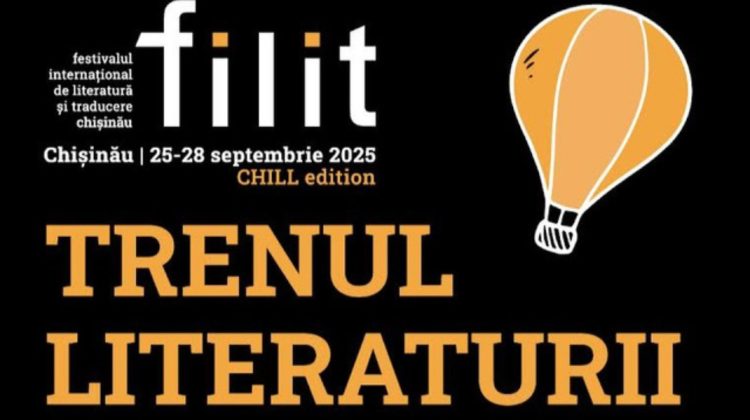 „Trenul Literaturii” pornește la drum: FILIT Chișinău – CHILL Edition ajunge la Castel Mimi. Află detalii