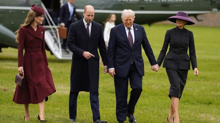 Regele Charles l-a primit pe Donald Trump la Windsor, într-o vizită de stat „istorică”