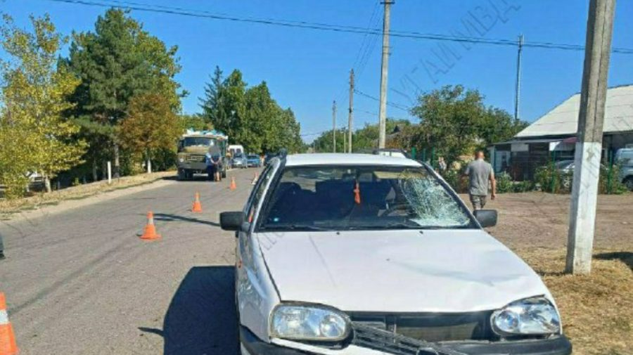 Accident grav în raionul Grigoriopol. Un pieton de 20 de ani, în stare critică
