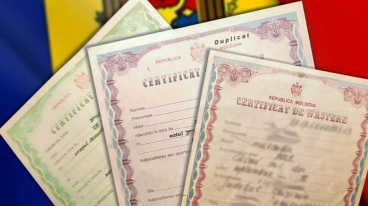 Din 1 noiembrie, actele de stare civilă vor putea fi obținute și online