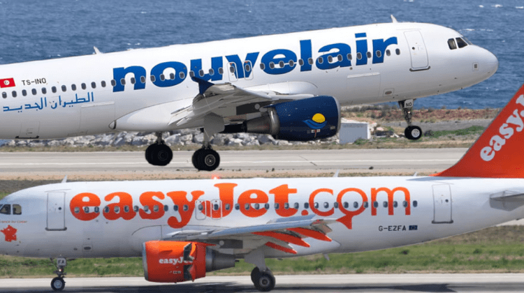 La un pas de catastrofă pe aeroportul din Nice! Două avioane au evitat coliziunea la 3 metri distanță