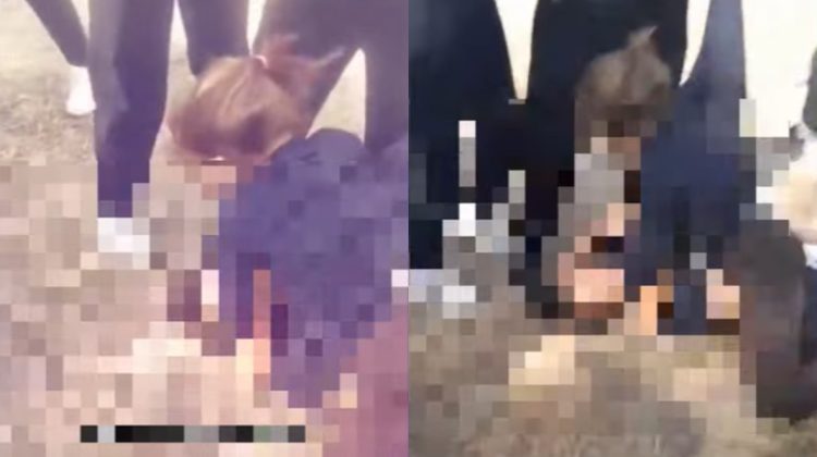 VIDEO Scene violente într-o școală din nordul țării! O elevă a fost agresată de mai multe colege