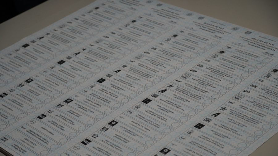 FOTO A început tipărirea buletinelor de vot pentru votul prin corespondență. Câte vor fi tipărite?