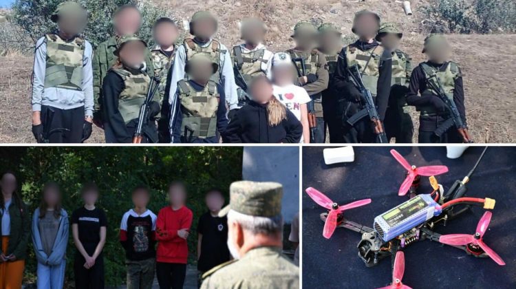 RUPOR.MD Copiii din Transnistria, transformați în „cazaciata”. Trag din arme pneumatice și dirijează drone