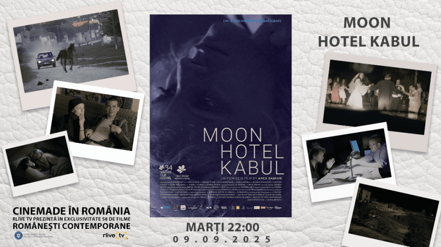 CineMADE in Romania: Filmul „Moon Hotel Kabul” cu Florin Piersic jr., la 22:00, la RLIVE TV  