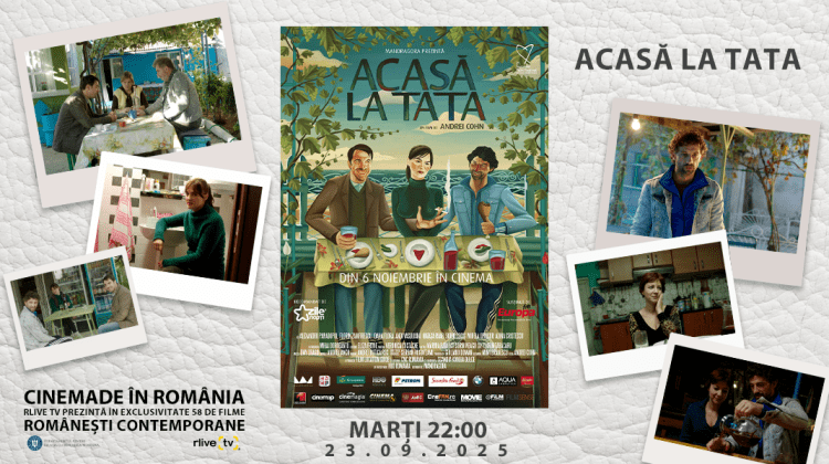 CineMADE in Romania: Filmul „Acasă la tata”, începând cu 22:00 la RLIVE TV  