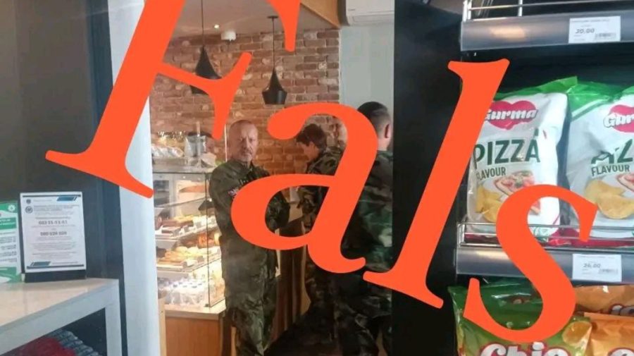 Imagini false cu „militari” la Cimișlia. Armata Națională vine cu precizări