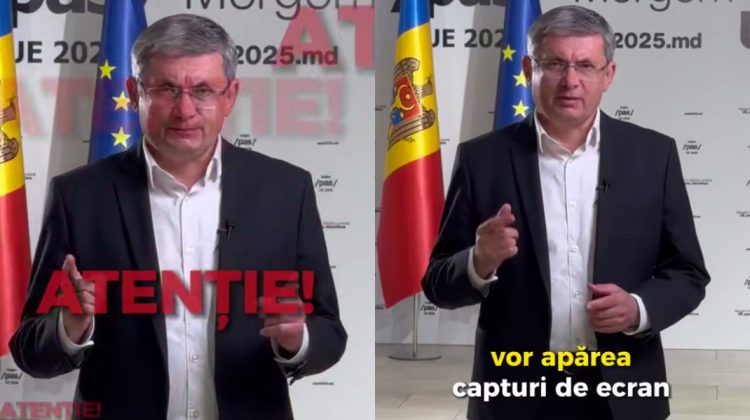 Igor Grosu avertizează! Rețeaua criminală Șor sparge conturi, pentru a fabrica capturi de ecran