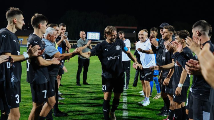 Maxim Potîrniche a jucat ultimul meci din cariera sa de fotbalist