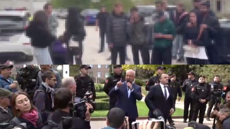 31 de persoane conduse la Poliție, după protestul din fața Parlamentului