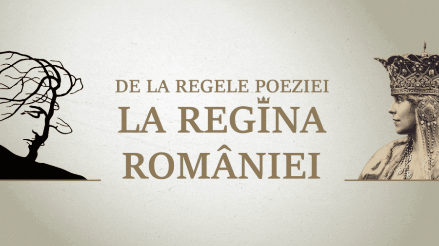 Regina Maria și Mihai Eminescu, sărbătoriți împreună la Chișinău: De la regele poeziei la Regina României