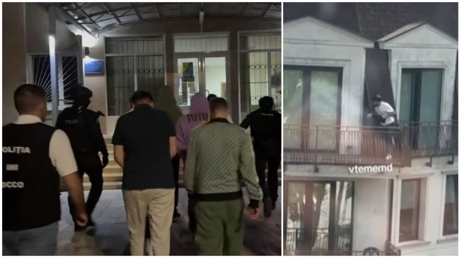 Fraude online de mii de euro: opt reținuți, printre care și tânărul care a încercat să fugă pe la balcon