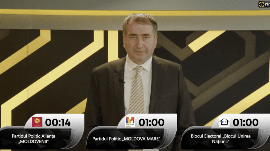 Dezbateri la RLIVE TV: Alianța „Moldovenii” vrea să transforme Moldova într-un „magazin mare”