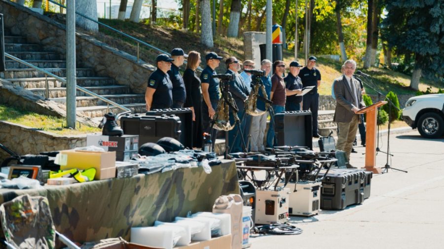 FOTO Echipamente noi pentru IGPF, oferite de Guvernul SUA. Care este valoarea acestora