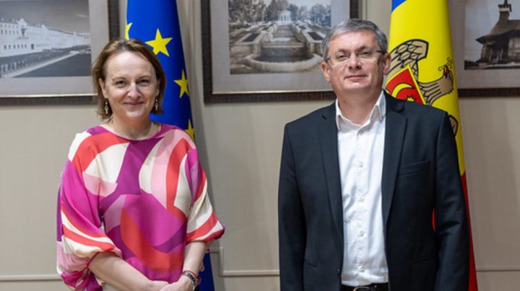 Igor Grosu s-a întâlnit cu Iwona Piórko. Au discutat despre proiectele implementate în Moldova cu sprijinul UE