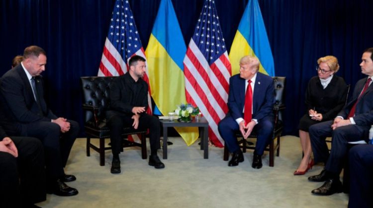 New York: Trump și Zelenski discută despre frontul ucrainean și incursiunile aeriene rusești
