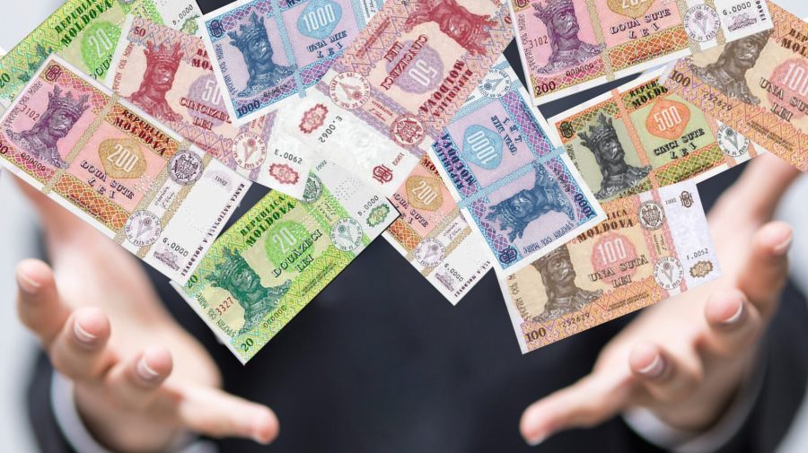 Leul moldovenesc se depreciază ușor față de principalele valute internaționale