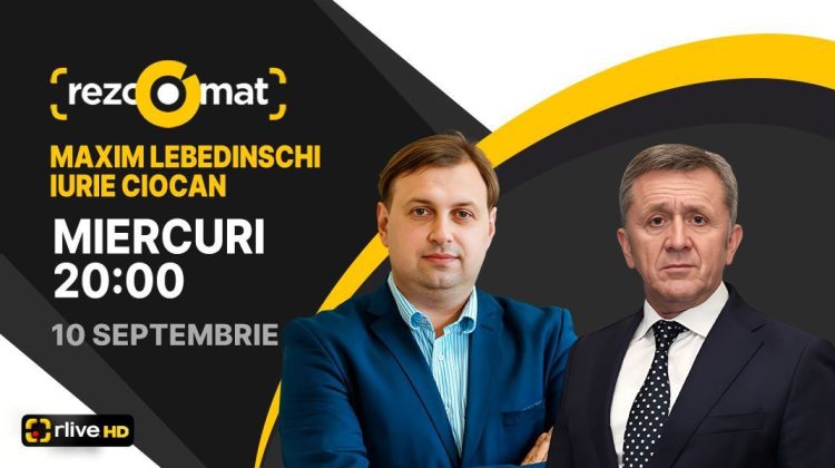 Particularitățile campaniei electorale, în dezbateri: Iurie Ciocan și Maxim Lebedinschi, invitați la Rezoomat