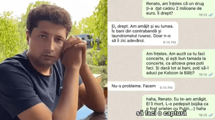 VIDEO Chat fals între Radu Marian și Renato Usatîi: „Am auzit că ești bună tamada la concerte”