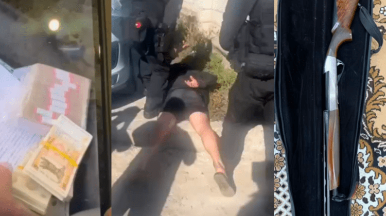 VIDEO Individ reținut, bănuit că schimba criptomonede în numerar pentru Șor. A fost ridicat și un Porsche Macan