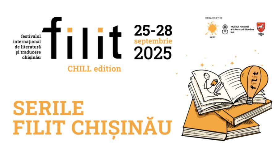 Nume mari ale literaturii mondiale vin la Serile FILIT Chișinău. Iată cum le poți întâlni
