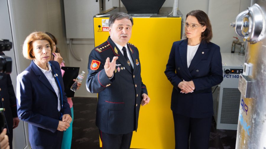 FOTO, VIDEO Tratamente fără întreruperi și intervenții rapide: Spitalul MAI are propria stație de oxigen