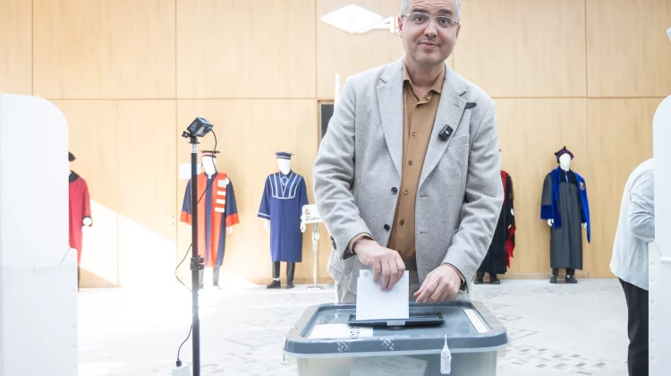 Președintele Partidului Nostru, Renato Usatîi, a votat: Pentru ca fiecare cetățean în Moldova să fie auzit