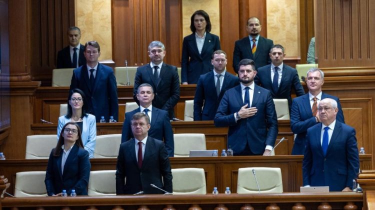 ULTIMA ORĂ! Guvernul Munteanu a primit vot de încredere din partea majorității parlamentare