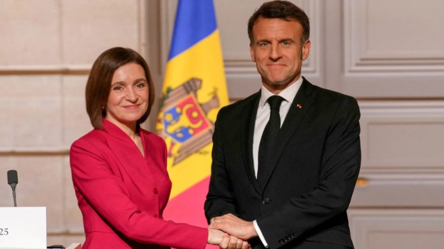 Maia Sandu pleacă în Franța. Va participa la Forumul Păcii de la Paris