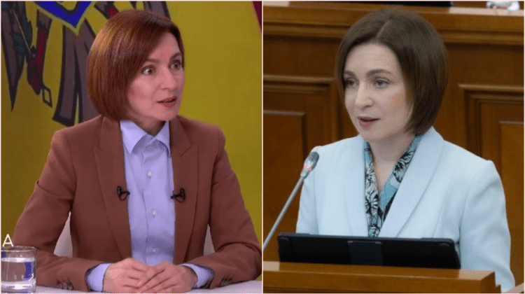 STOP CADRU Cutremurul a surprins-o pe Maia Sandu în direct a doua oară, tocmai la prima ședință a Parlamentului