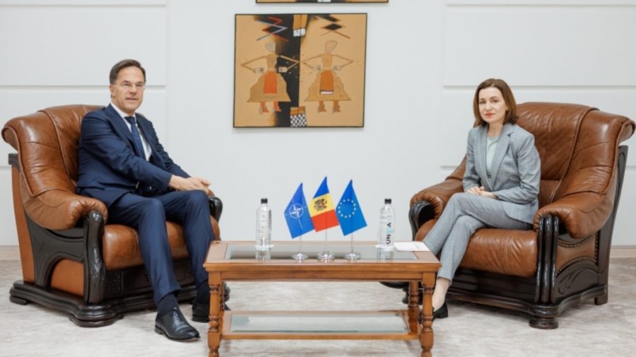 VIDEO Suportul NATO pentru o Moldovă sigură și neutră. Maia Sandu: Țara își va menține colaborarea ca și până acum