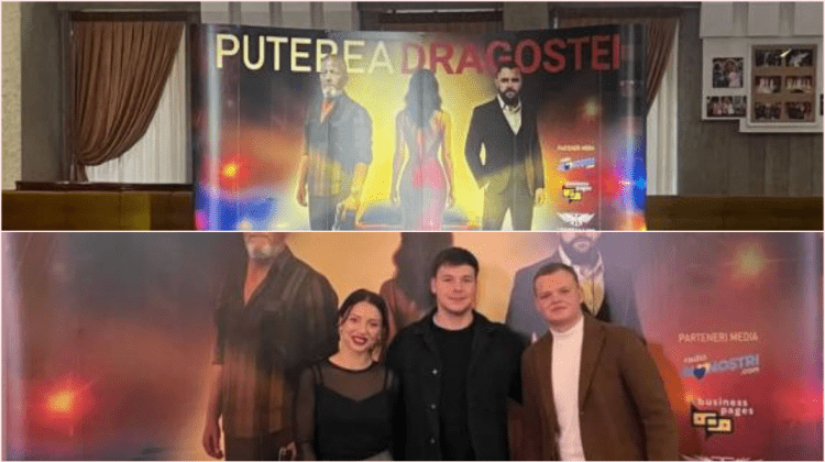 VIDEO Bălțenii au rămas încântați de proiecția filmului „Puterea Dragostei”! Au făcut fotografii cu vedeta locală