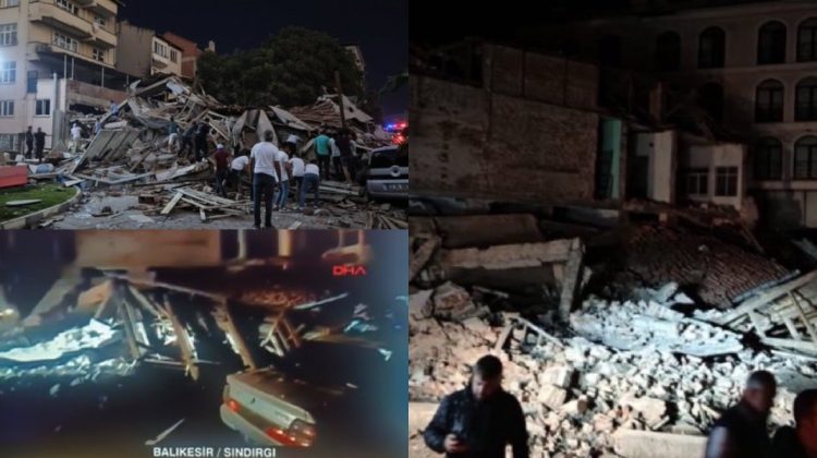 Cutremur cu magnitudinea de 6,1 în Turcia, resimțit puternic la Istanbul și Izmir. Mai multe clădiri s-au prăbușit