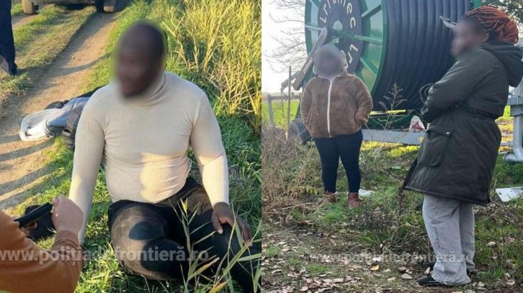 Aventura s-a încheiat! Trei migranți, reținuți după ce au trecut înot din Moldova în România
