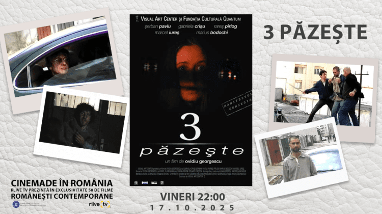 CineMADE in România: Vizionați comedia dramatică „Păzește” de Ovidiu Georgescu la RLIVE TV. Începe la 22:00