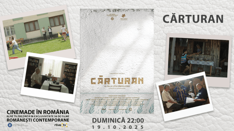 CineMADE in România: Drama „Cărturan” cu vestita Carmen Tănase, duminică la 22:00, la RLIVE TV