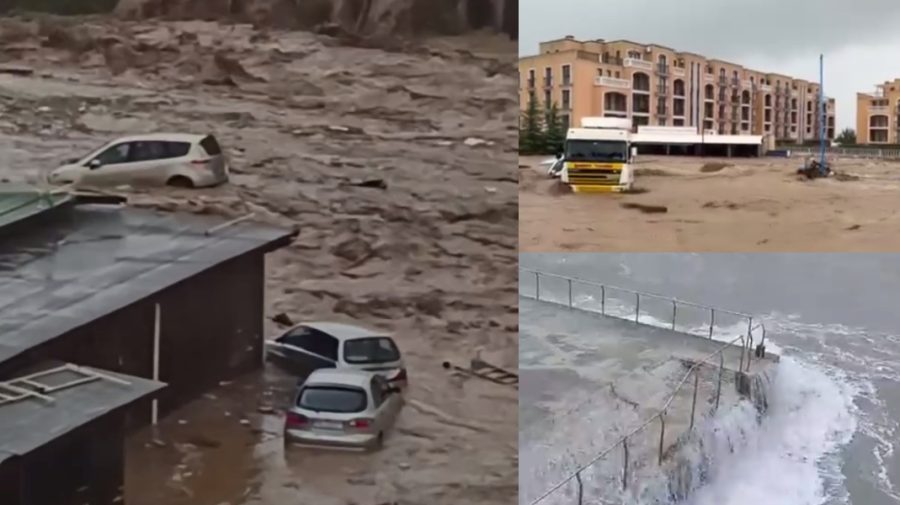 Stare de urgență în Bulgaria din cauza inundațiilor. Stațiunea Elenite, sub ape