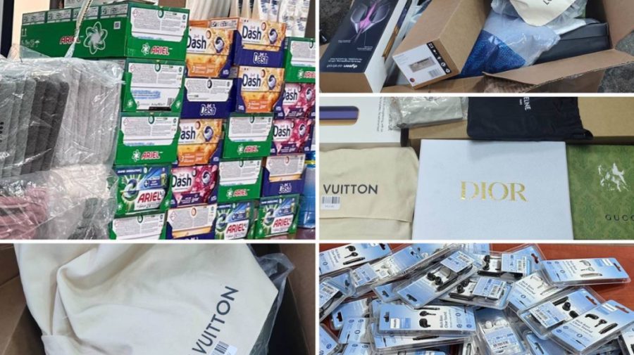 „Business” de lux cu Dior, Louis Vuitton și Dyson din Franța. Doi moldoveni, prinși la vamă